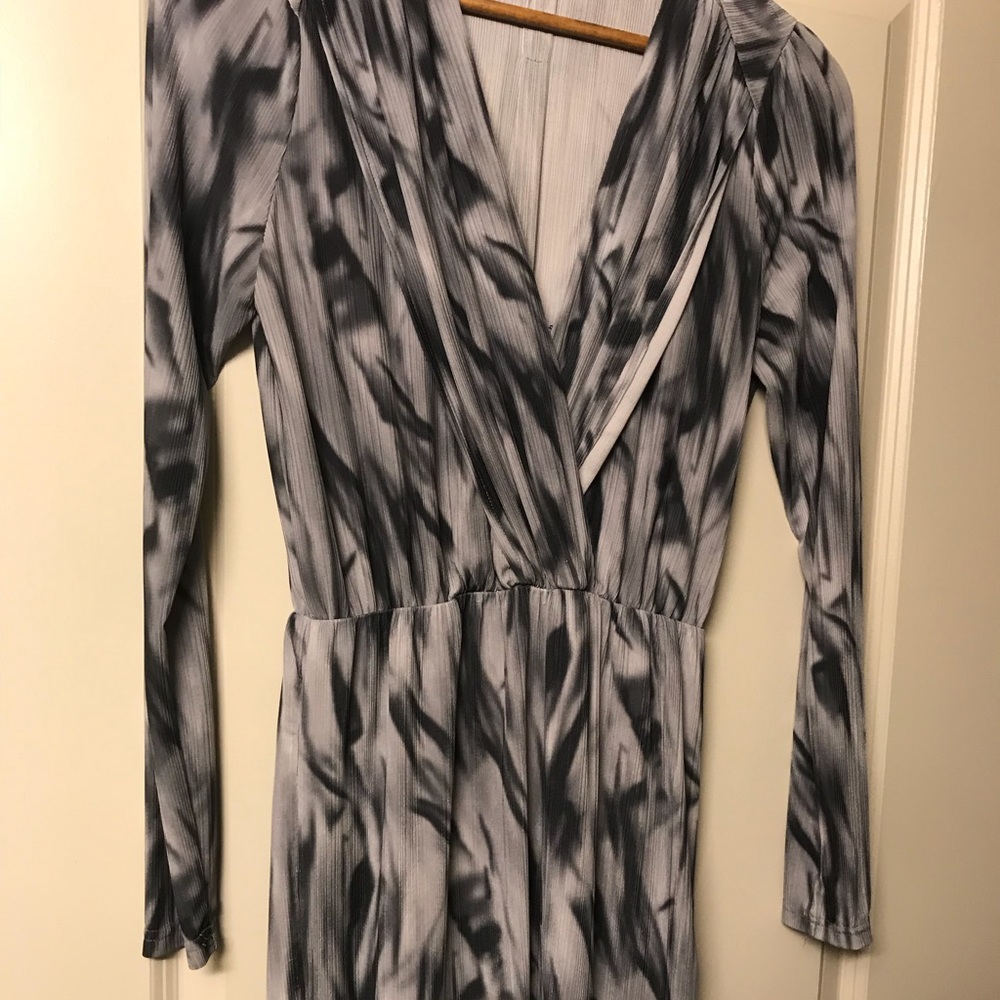 Acid-wash style work dress